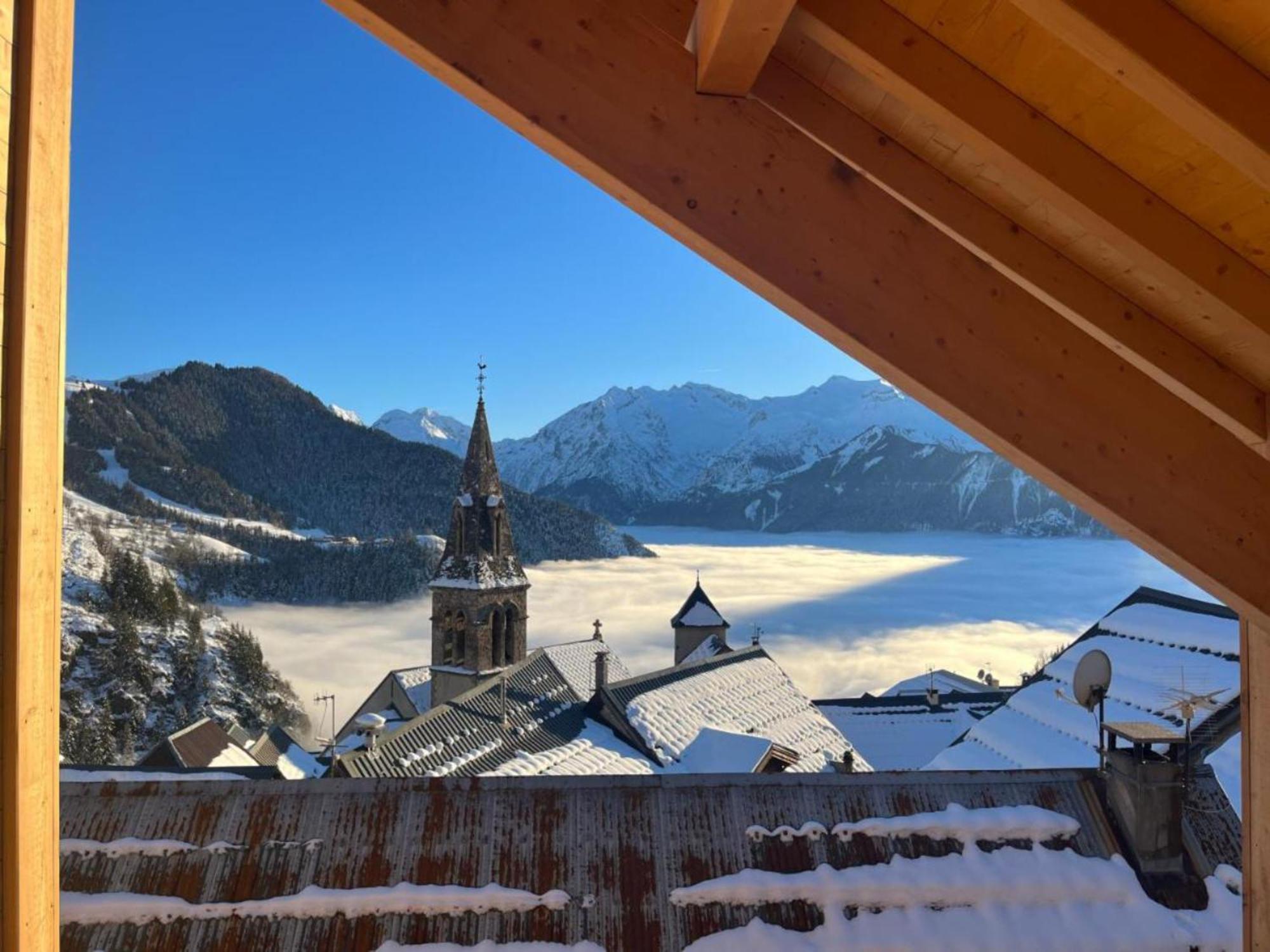 La Grange Lägenhet Huez Exteriör bild