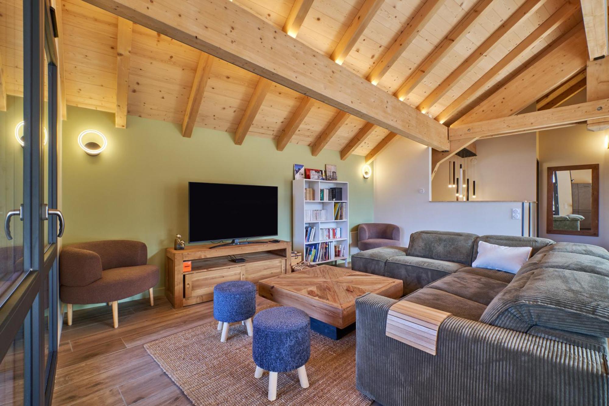 La Grange Lägenhet Huez Exteriör bild