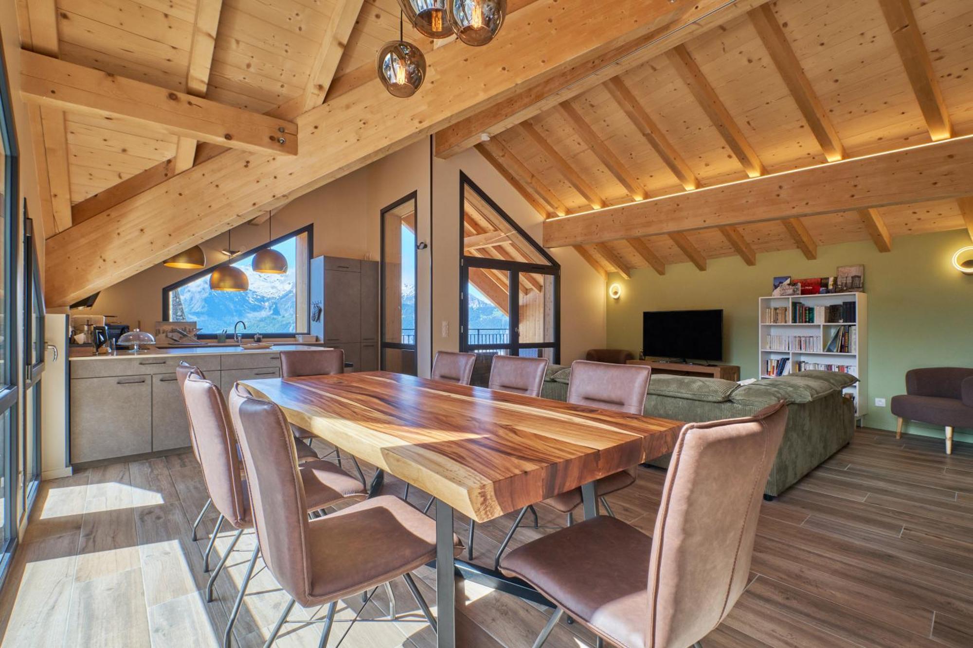 La Grange Lägenhet Huez Exteriör bild