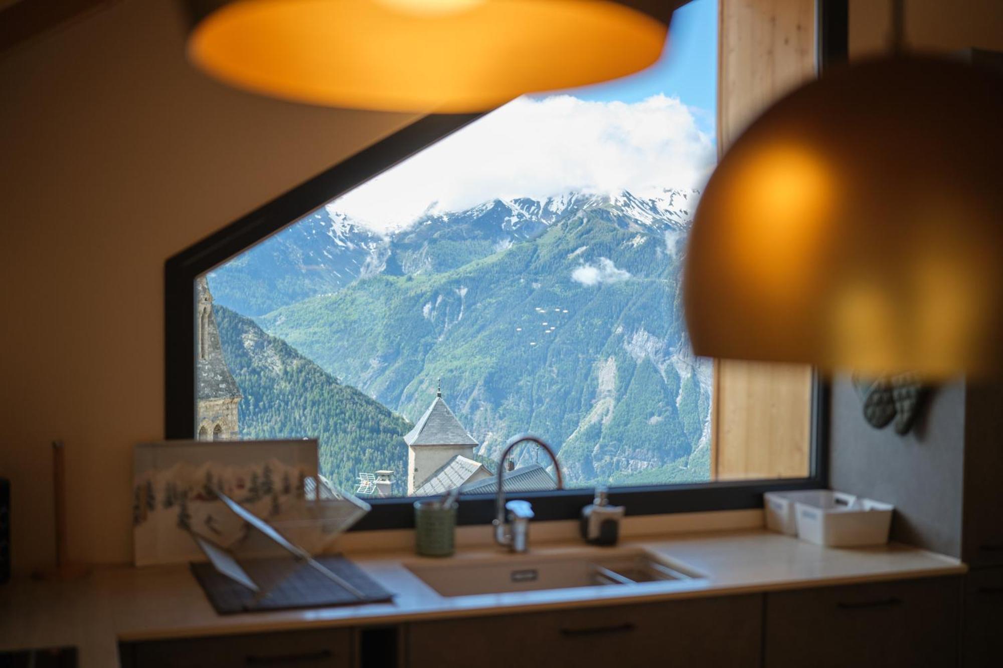 La Grange Lägenhet Huez Exteriör bild