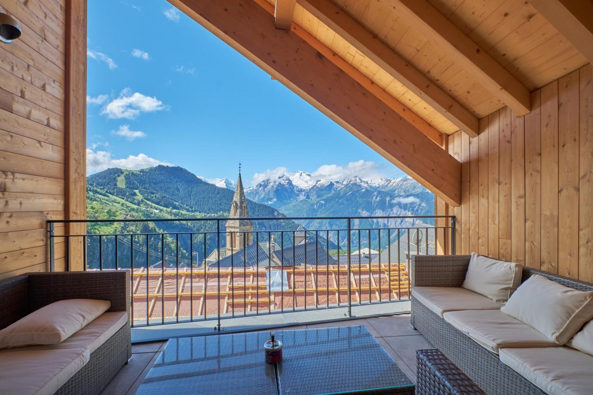 La Grange Lägenhet Huez Exteriör bild