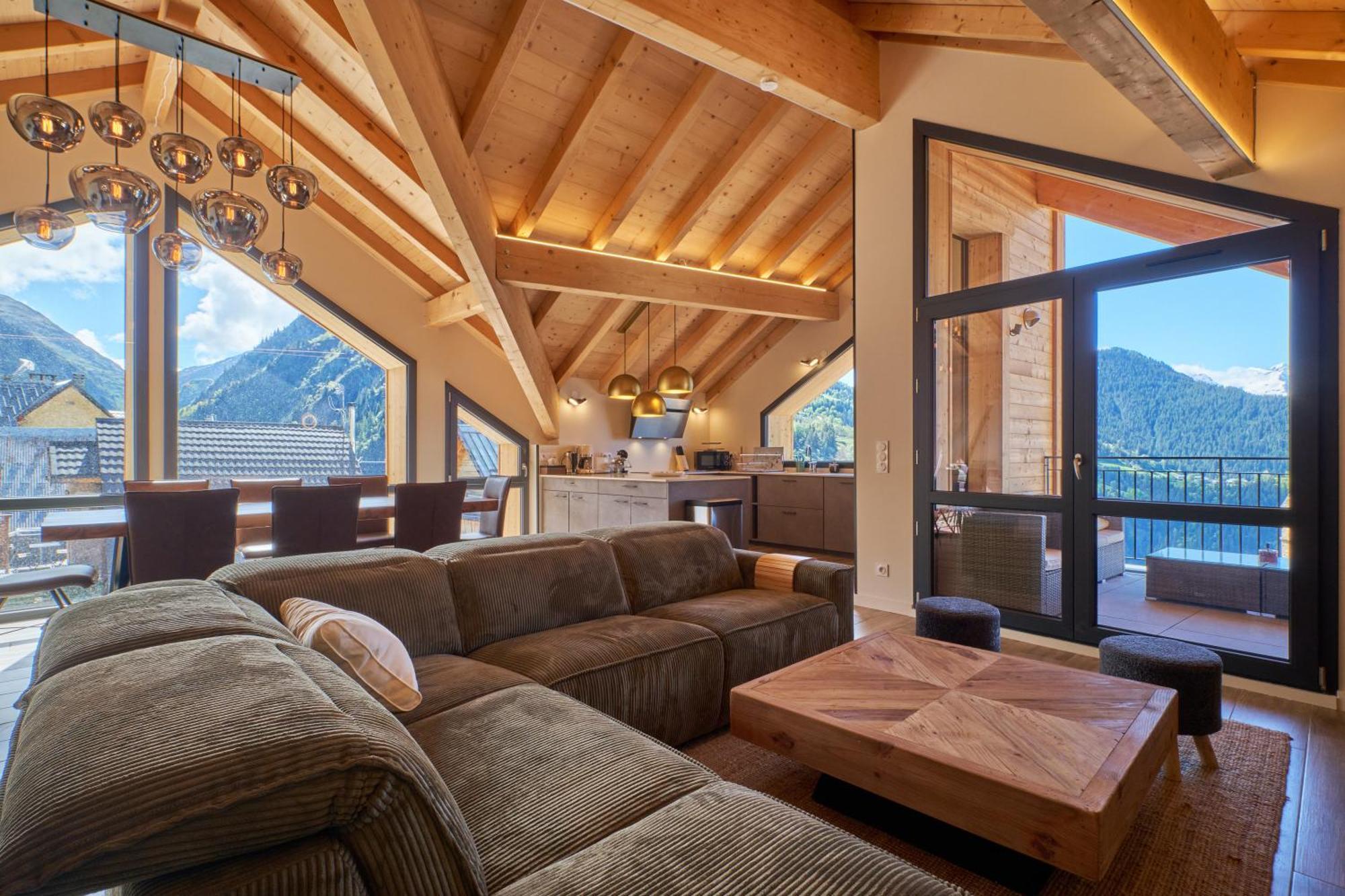 La Grange Lägenhet Huez Exteriör bild